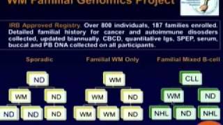 Advances in the Genetics and Treatment of Waldenstroms Macroglobulinemia part 1 [upl. by Kirstin]