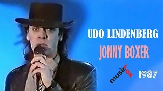 Udo Lindenberg  Jonny Boxer World Music Video Awards 10011987 [upl. by Eladnwahs658]