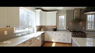 Finished Project Feature  Stunning Kitchen Bump Out in Centreville VA [upl. by Naujyt]