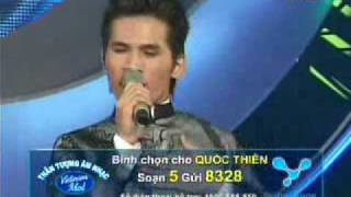 Son  Quốc Thiên  Gala 4  Vietnam Idol 2008 [upl. by Weider]