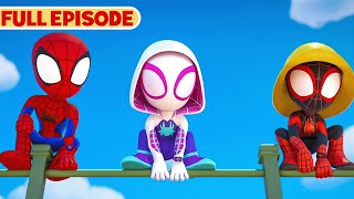 Stolen WEBQuarters  Full Episode  Marvels Spidey and his Amazing Friends  S2 E24disneyjr [upl. by Ynatil]