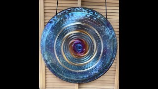 26 Inch Grotta Sonora Blue Desert Rose Deep Gong Sound Clip [upl. by Ailaro]