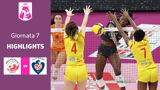 Perugia  Bergamo  Highlights  7 Giornata Campionato 2223  Lega Volley Femminile [upl. by Trebled828]