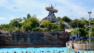 Disneys Typhoon Lagoon Water Park 2023 4K Tour  Sights amp Sounds  Walt Disney World October 2023 [upl. by Enirehtak]