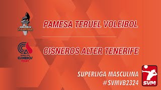 Jornada 4 Pamesa Teruel Voleibol VS Cisneros Alter Tenerife [upl. by Adnuahsor]