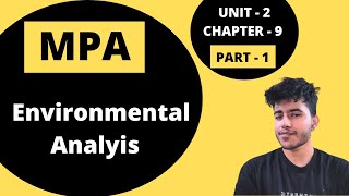 91  Environmental Analysis amp Diagnosis  Management Principles and Applications  BCom Hons BBA [upl. by Neely]