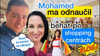 VLOG MOHAMED MA ODNAUČIL BEHAŤ PO SHOPPING CENTRÁCH😅 [upl. by Durning]