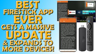 🟠 Best Firestick App Ever Gets Massive Update and Expands To More Devices 🟠 [upl. by Player670]