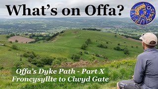 Whats on Offa  Offas Dyke Path  Part X Froncysyllte to Clwyd Gate [upl. by Fonsie]