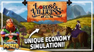 EXCELLENT Economy Management  Lords and Villeins FULL RELEASE  Colony Sim City Builder [upl. by Ynohtnakram298]