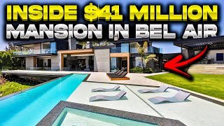 Inside 41 Million Mansion in Bel Air 1520 Gilcrest [upl. by Acired797]