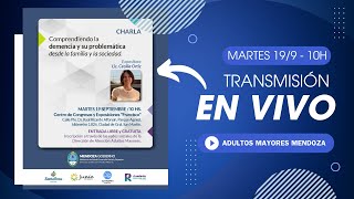 Comprendiendo la Demencia y su problemática desde la familia y la sociedad  Lic Cecilia Ortiz [upl. by Ahker]