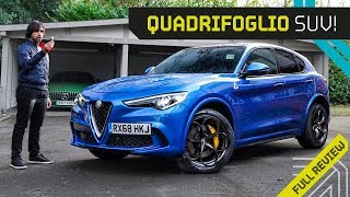 Mr AMG on Stelvio Quadrifoglio The 503bhp SUV with Ferrari DNA [upl. by Tnerb350]