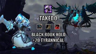 WoW Ret Paladin Mythic 102 POV  20 Black Rood Hold  Tyrannical  Dragonflight Season 3 [upl. by Annice]