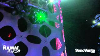 NAMM 2016  Chauvet Swarm Wash FX [upl. by Ecnerual942]