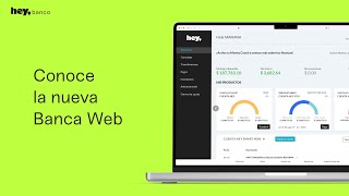 Conoce la Banca Web de Hey Banco [upl. by Keyte]