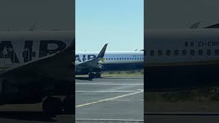 Ryanair Boeing 7378ASWL At Zadar Airport shorts [upl. by Lewert]