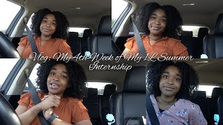 Vlog My 4th Week of My 1L Summer Internship [upl. by Kolnos]