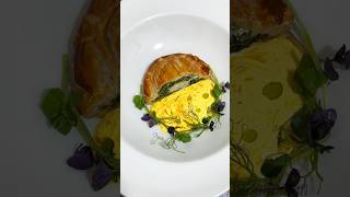 Cod Fish en Croûte CodFish enCroûte puffpastry chefsaifhasan reels [upl. by Tanitansy]