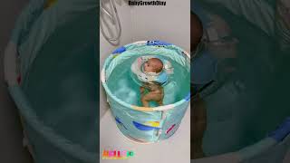 Tired of Bulky Baby Bathtubs The Baby Folding Bath Bucket Is What You NeedShorts [upl. by Htezil25]