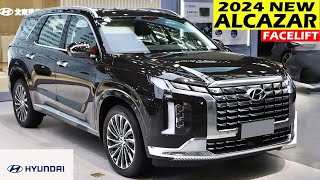 Hyundai Alcazar Facelift 2024  BETTER THAN XUV700  2024 Launch [upl. by Minsat]