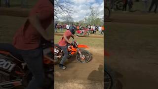 Honda 450 🆚 KTM 450 Stock pipe action  🫣🎥 SUB  ktm honda reels [upl. by Terryn]