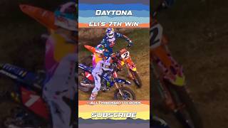 The Time Eli Tomac won his 7th Daytona Supercross elitomac supercross motocross [upl. by Ellivnarg]