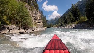 Flusswandern auf dem Lech Steeg  Weißenbach [upl. by Puritan]