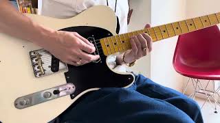 Telecaster Jazz bridge pickup demo Nashguitars T52 on Fender 57 Custom Champ [upl. by Llemhar]