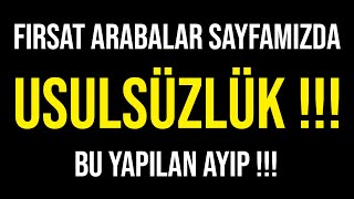 TÜRKİYENİN EN UCUZ ARABALARI DEDİK FIRSATÇILARDAN BAŞIMIZI ALAMIYORUZ [upl. by Eenhpad]