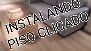 Instalação de Piso Vinílico Clicado [upl. by Suzette]