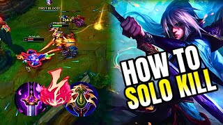 Talon mid  Talon VS Corki  How to solo kill your laner [upl. by Nhabois]