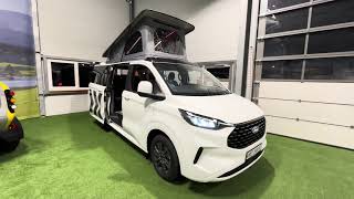 Genial  einfach unglaublich der ganz besondere Vanexxt Ford Tourneo Custom Campervan [upl. by Eedebez]