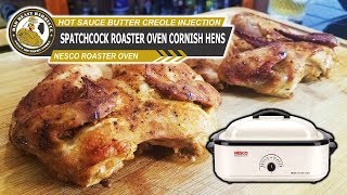 Spatchcocked Roaster Oven Cornish Hens [upl. by Potter242]