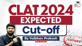 CLAT 2024 Expected Cut off  CLAT 2024 Cut Off  StudyIQ Law Entrance [upl. by Tandi912]