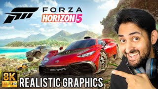 PLAYING FORZA HORIZON 5 FOR THE FIRST TIME  FORZA HORIZON 5 IN ULTRA REALISTIC GRAPHICS  THE NOOB [upl. by Cyril463]