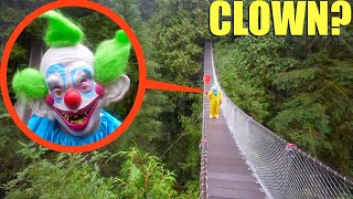 when you see this Clown DO NOT try to cross the bridge Run away Fast He will hurt you [upl. by Nigen928]