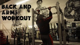 Road to 300lbs Back Workout with Triceps and Biceps Bodyworks [upl. by Marius]