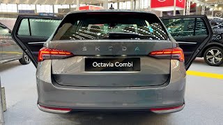 SKODA OCTAVIA FACELIFT 2024  PRACTICALITY test trunk space amp COOL features COMBI [upl. by Hermon]