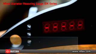 Wheel diameter measuring gauge IDK Series [upl. by Em]