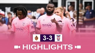 📺 Match Highlights  Spennymoor Town 33 York City  202425 PreSeason [upl. by Htepsle]