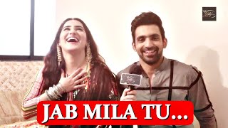 Diana Khan amp Arjit Taneja  The CoStar Story  EXCLUSIVE  Bahu Begum  Colors TV [upl. by Gabriellia]