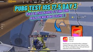 IOS 175 TETAP PLAYABLE  IPHONE XR PUBGM DAY 3 [upl. by Ayalat434]