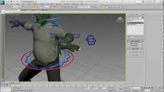 Rigging a Character in 3ds Max  Part 16  Preparing Character Rig for the Animator [upl. by Esinel]