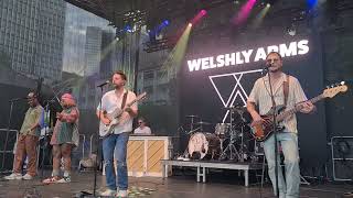 Welshly Arms  Indestructible live  UEFA Euro 2024 Festival Frankfurt Juli 2024 [upl. by Aronoel49]