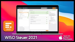 WISO SteuerStart 2021 for Mac  Interface amp Workspace Quick View [upl. by Aiepoissac]