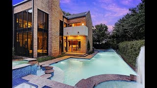 Classic Frank Lloyd Wright Inspired Home in Houston Texas  Sothebys International Realty [upl. by Ailalue]