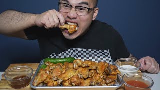 BEST CHICKEN WINGS ASMR [upl. by Enneirb]