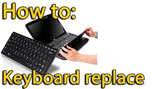 How to replace keyboard on Dell Latitude E4310 laptop [upl. by Bowman]