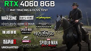 GeForce RTX 4060 8GB  Test in 18 Games  Ray Tracing amp DLSS 3  1080p  1440p  2023 [upl. by Alverson]